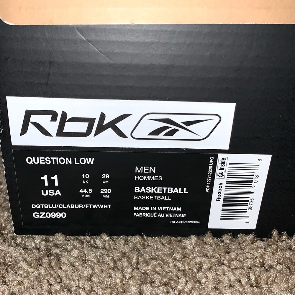 Brand New Reebok Question Low “Phillies” - Picture 3 of 3